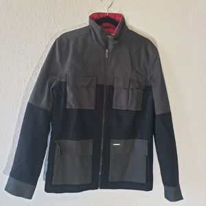 Men's Original Penguin coat Sz M Gray